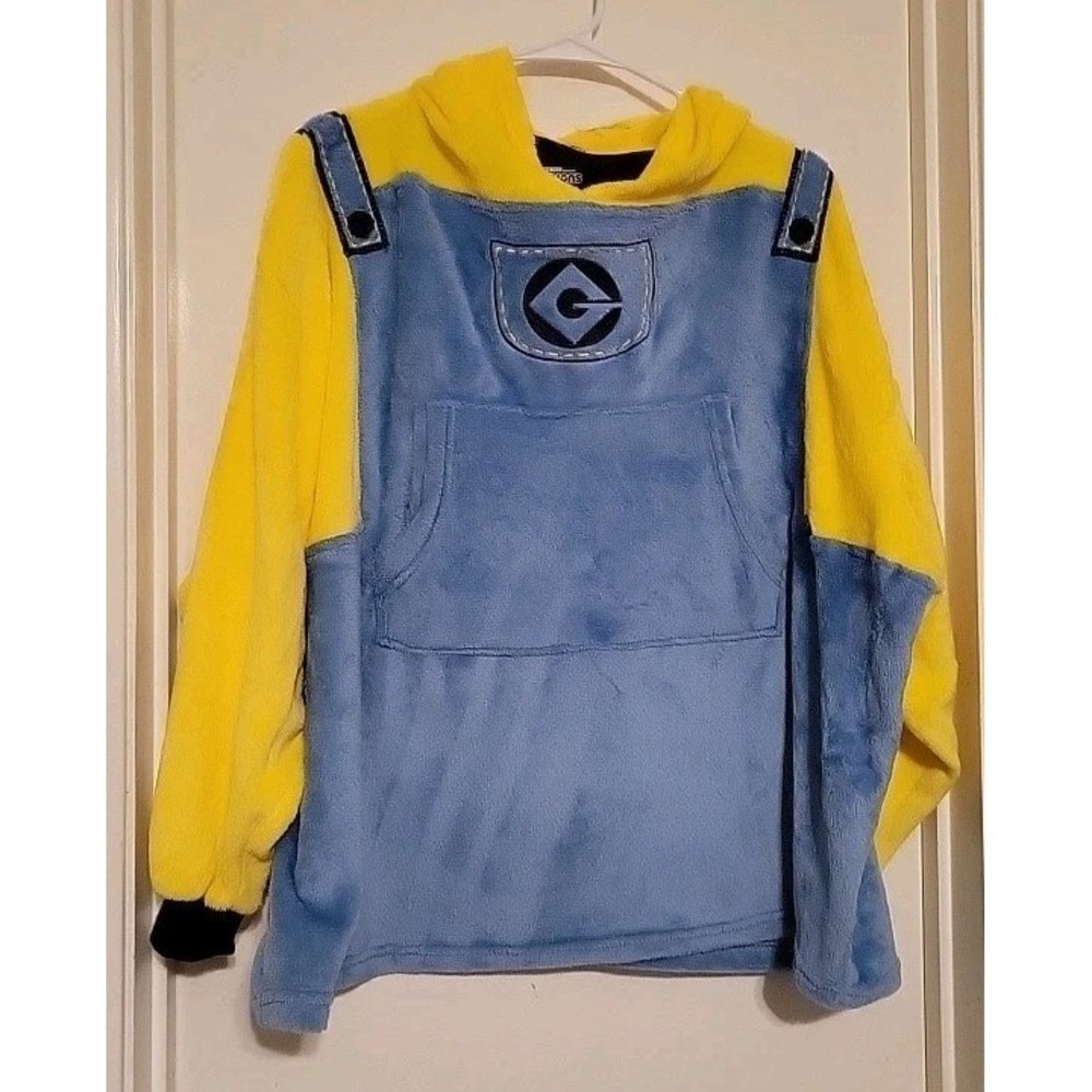 Despicable Me Minions Fleece Hoodie Wearable Blanket Youth Size OSFM